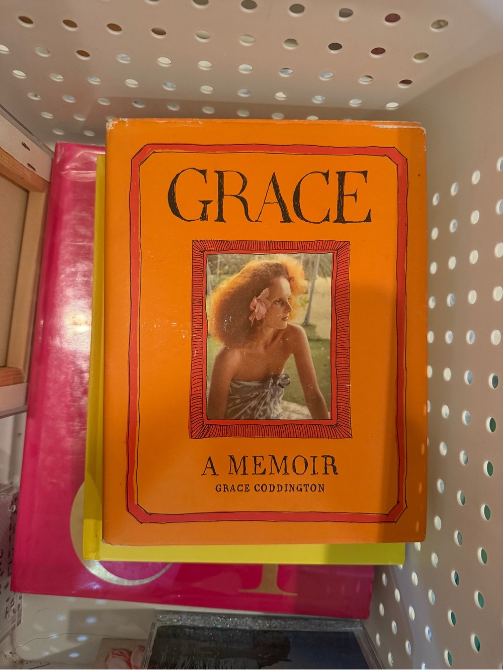 Grace: A Memoir by Grace Coddington - Orange Cover